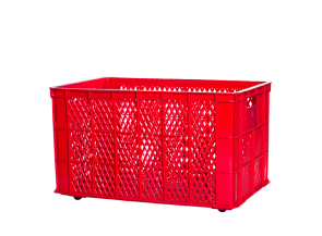 Plastic container with 5 wheels